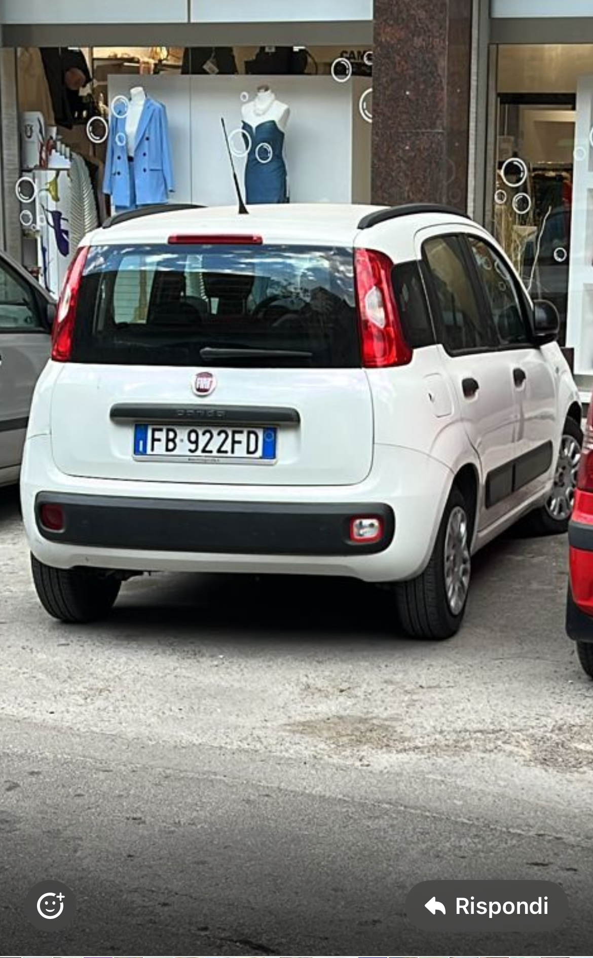 Fiat Panda targa FB922FD